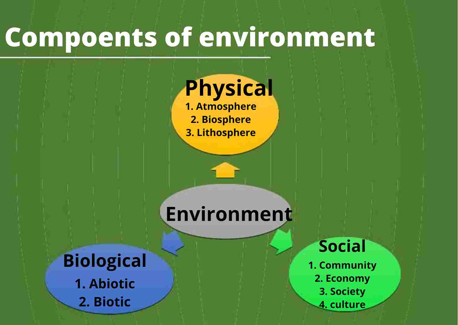 component of environment ppt presentation