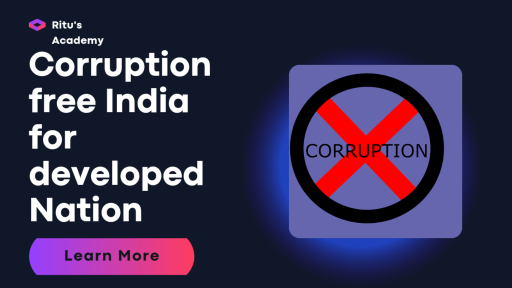 Corruption free India 