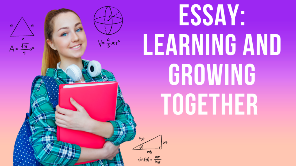 Learning and growing together 
