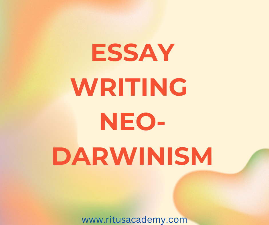 Essay on Neo-Darwinism